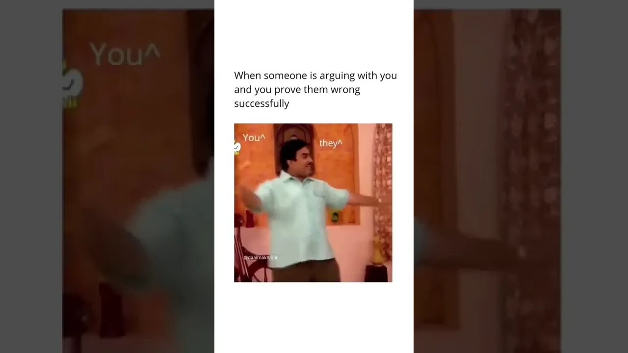 When You Are Arguing And WINS ! 😏 #tmkoc