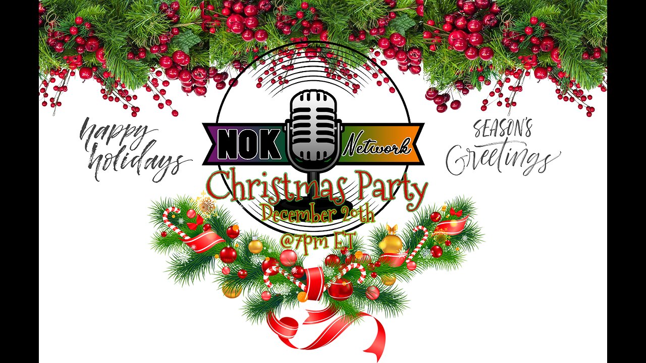 The NOK Network & IWK 710 Daily Sesh Christmas Party This Friday!