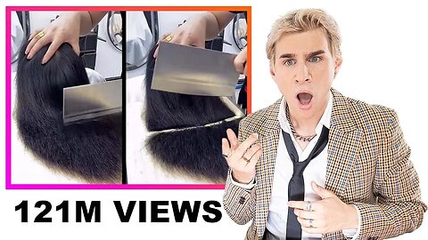 Hairdresser Reacts To Most Viewed Hair Tiktoks Of All Time