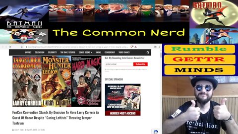 Good To See! FenCon Stands Up To Woke Mob After Backlash for Hosting Larry Correia