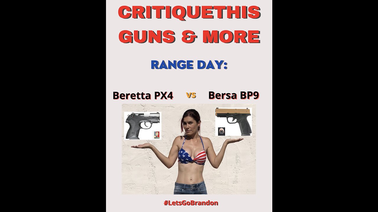 RANGE DAY: Beretta PX4 Storm vs Bersa BP9 - Battle of the Concealed Carry 9mm Pistols