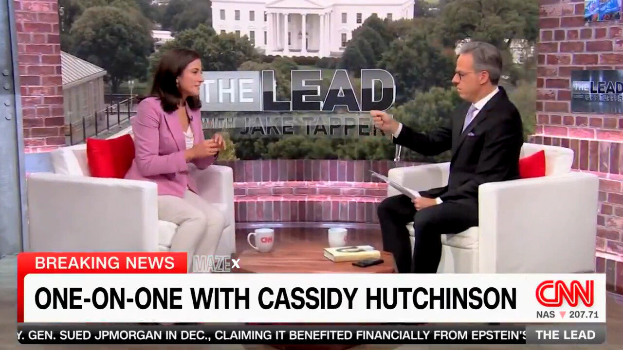 Holy COW Jake Tapper Missed SO MANY Red Flags During This Old Cassidy Hutchinson Interview