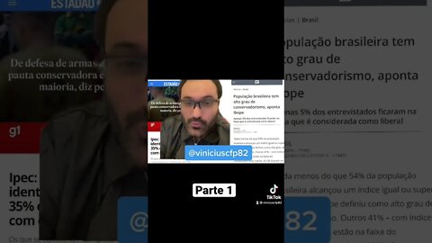 CONFLITANTES? Pesquisa DataFolha bate de frente com pesquisa do Ibope sobre o perfil ideológico P1