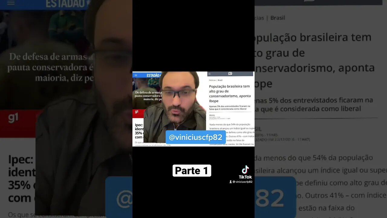 CONFLITANTES? Pesquisa DataFolha bate de frente com pesquisa do Ibope sobre o perfil ideológico P1