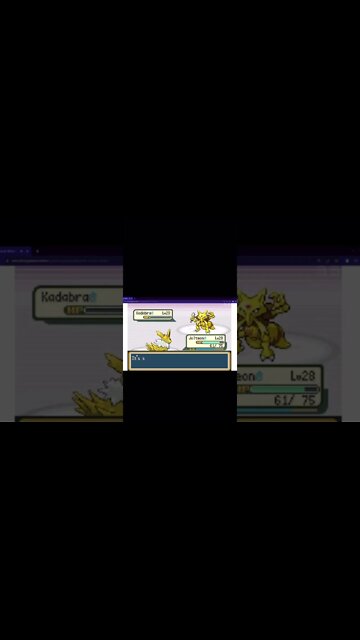 Pokémon FireRed - Jolteon Used Pin Missile!