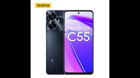 Realme C55 Black in 360º no edits!