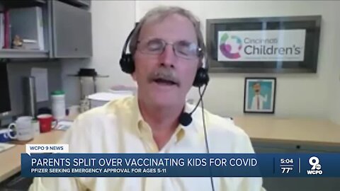 Parents split over vaccinating kids for COVID