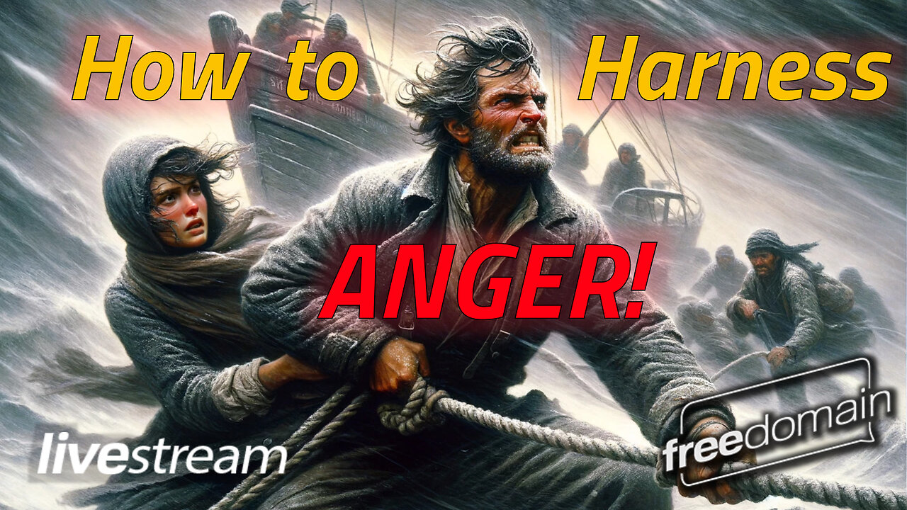 How to Harness Anger! Freedomain Livestream