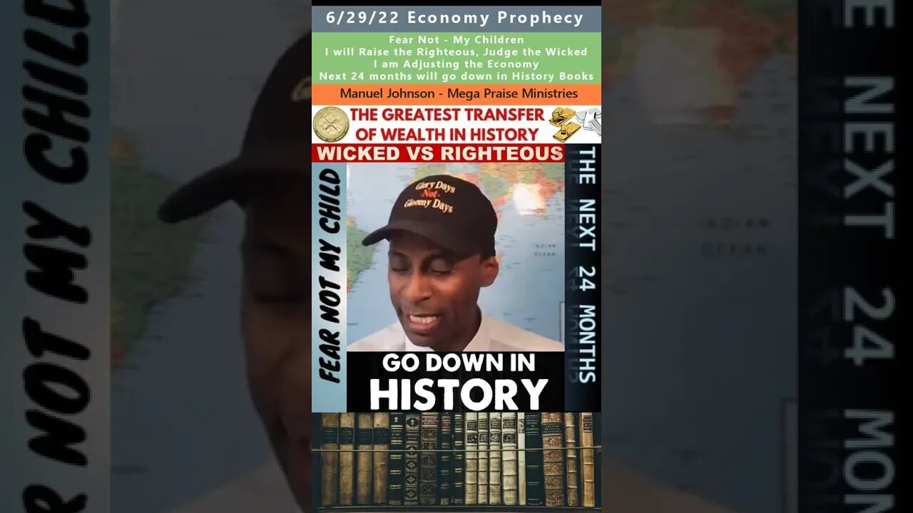 Wealth Transfer, Adjusting Economy, 24 Months - Manuel Johnson 6/29/22