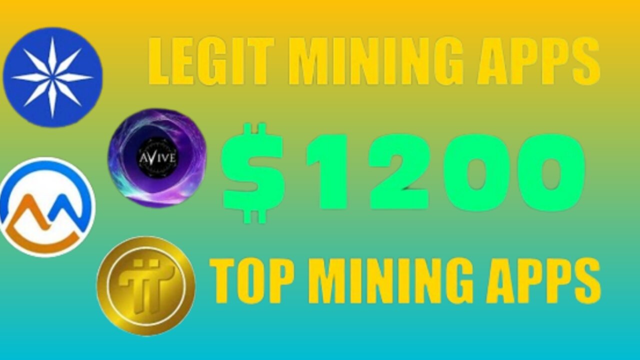 🔥TOP BEST CRYPTO MINING APPS 2023 || LEGIT MINING APPS || BIG PROFIT || $1200 WITHDRAWAL