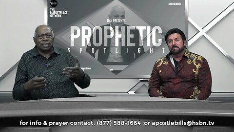 Prophetic Spotlight - Apostle Andrew Bills