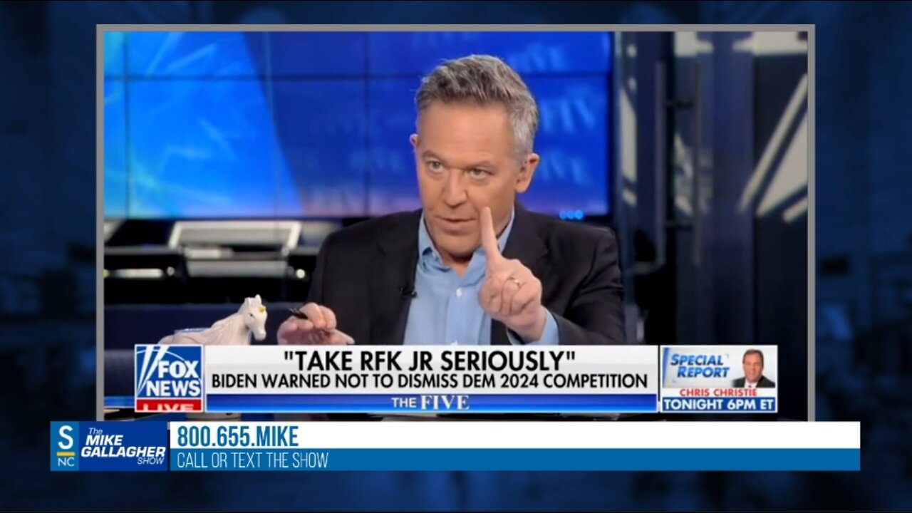 Greg Gutfeld says the RFK Jr presidential campaign is a “breath of fresh air”