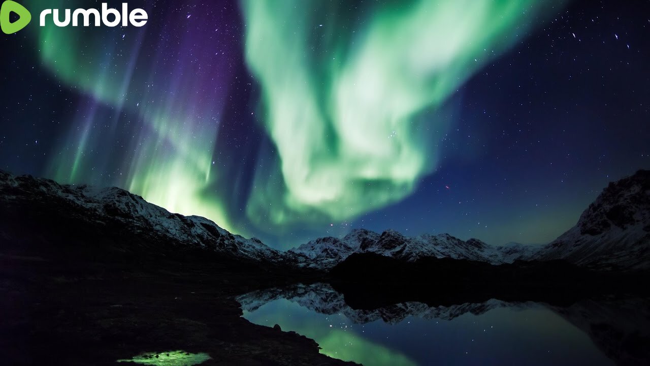 Enjoy this beautiful northern lights