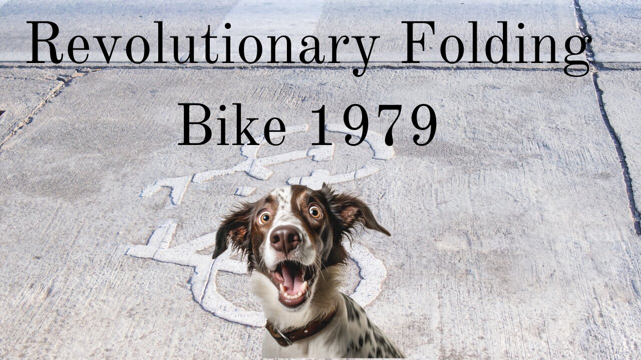 Revolutionary Foding Bike 1979