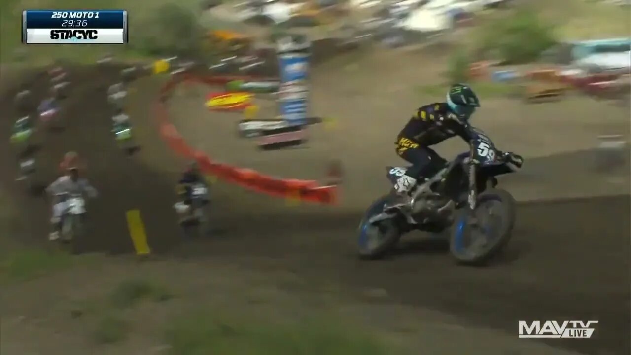 Watch Levi Kitchen lead from start to finish at Thunder Valley Motocross