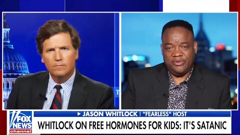 Tucker's Guest Erupts with Anti-Trans Word Salad