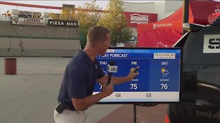 Temps in the middle 70s Thursday