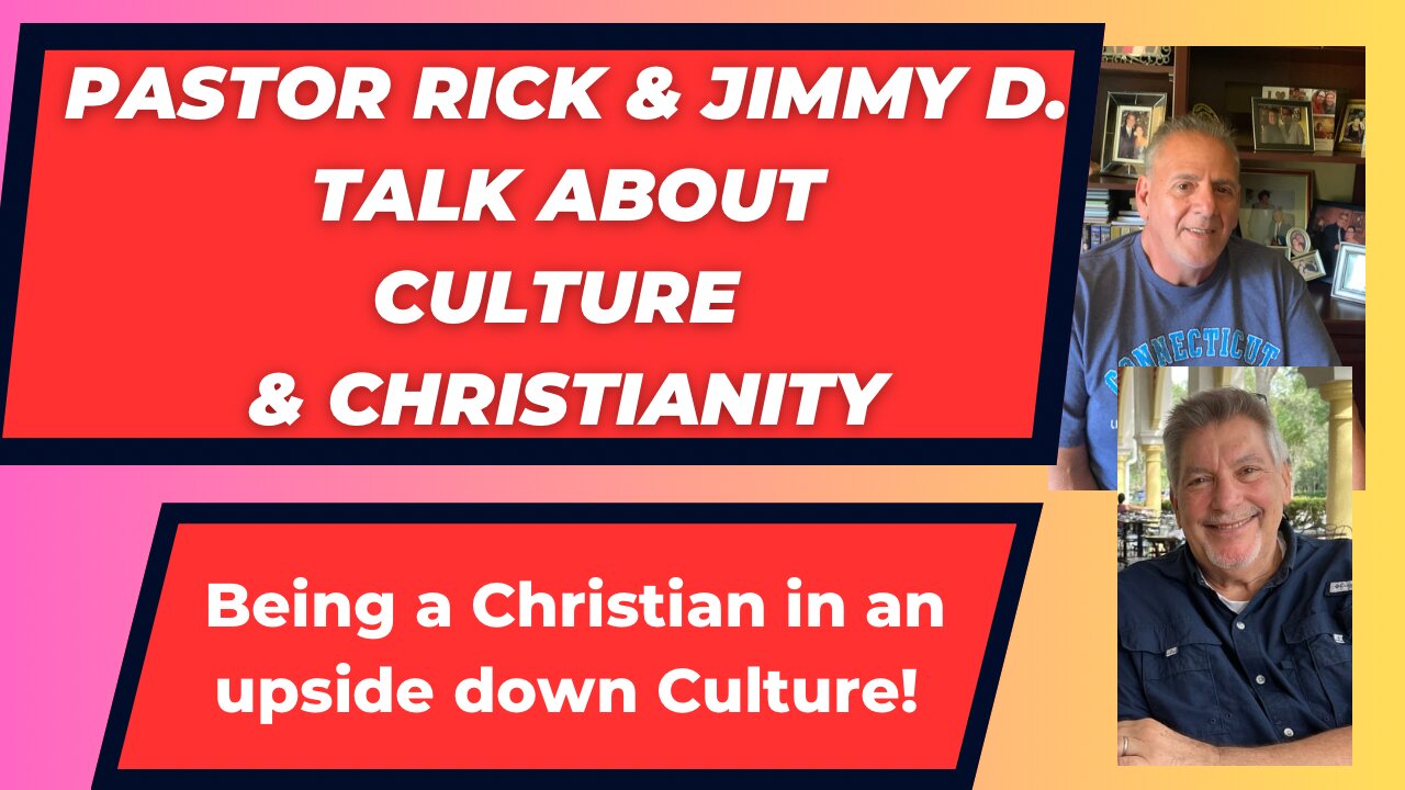 BEING A CHRISTIAN IN AN UPSIDE DOWN CULTURE