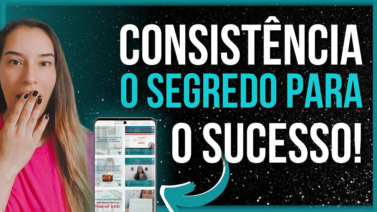 A CONSISTENCIA É A CHAVE DO SUCESSO NO MARKETING DE AFILIADOS!