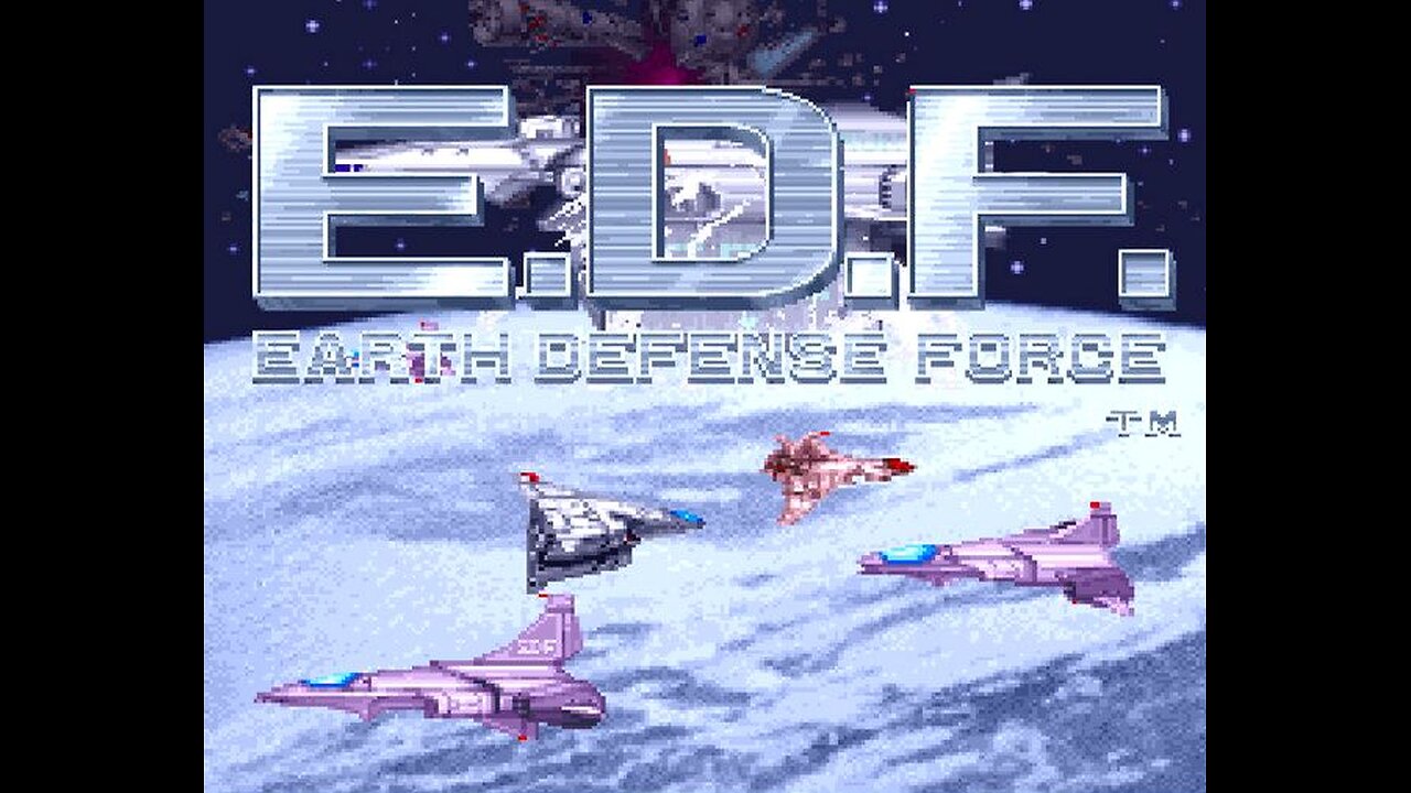 E.D.F. • Earth Defense Force [Jaleco, 1991]