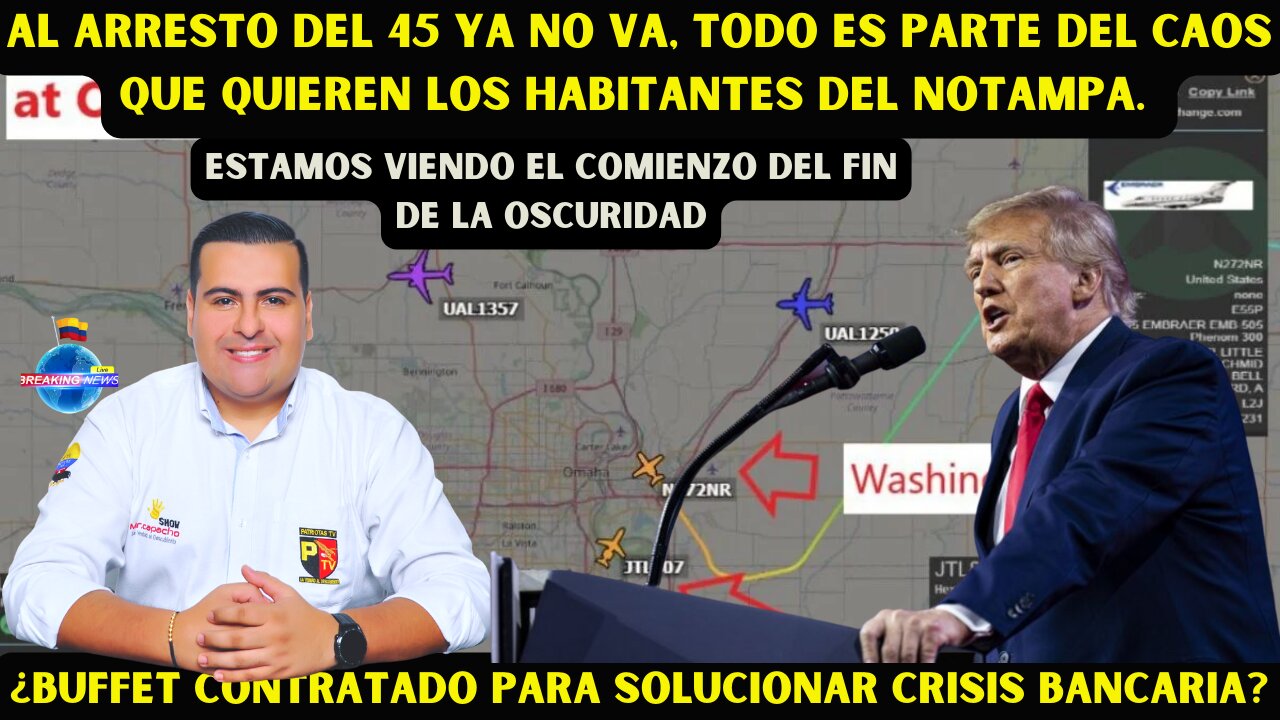 ¿NO VA EL ARRESTO DEL 45?, ¿EN SERIO? WARREN BUFFET CONTRATADO PARA SOLUCIONAR LA CRISIS BANCARIA.