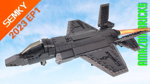 SEMKY – F-35 Lightning II (SEMKY Brick Build Review) Speed Build (Lego Alternate Build)