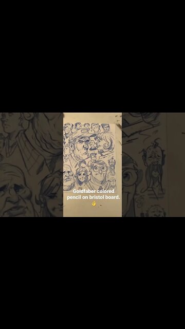 I love this colored pencil for sketching.