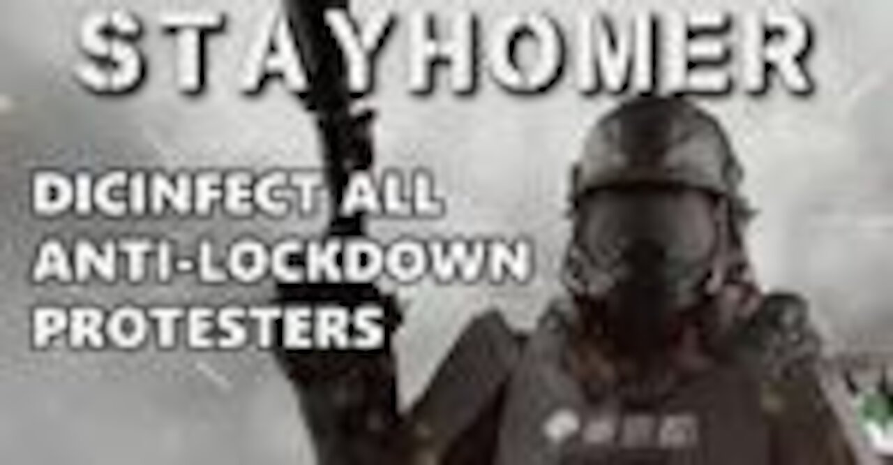 BREAKING: STAYHOMER VIDEO GAME PROGRAMS SHEEPLE TO HATE FREEDOM