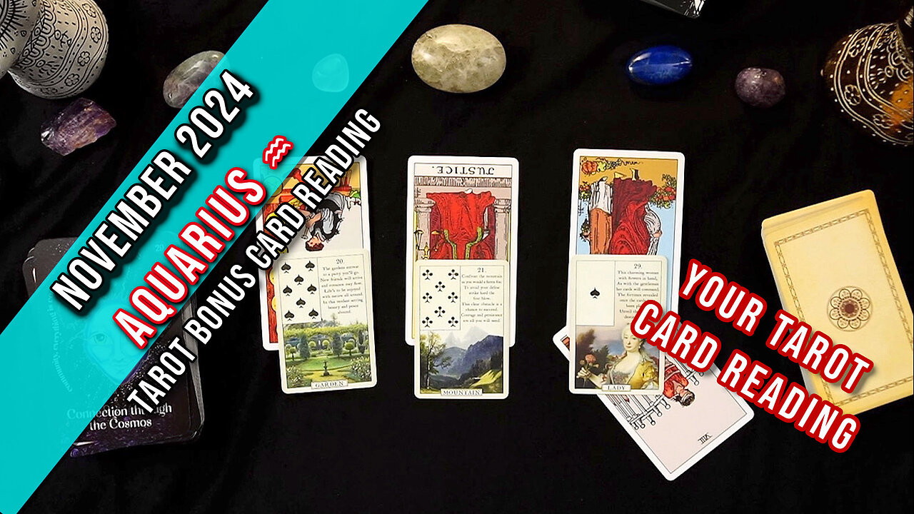 Aquarius ♒︎ Bonus November 2024 | Time To Move Forward | Tarot Reading