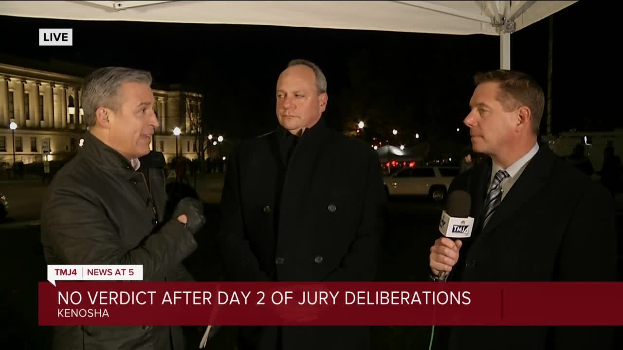 Legal experts weigh in after no verdict following day 2 of jury deliberations