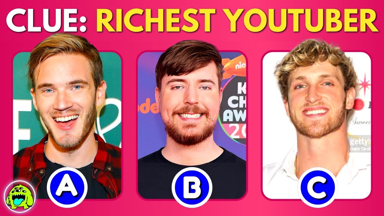 Guess The Youtuber By JUST 1 CLUE OR HINT!
