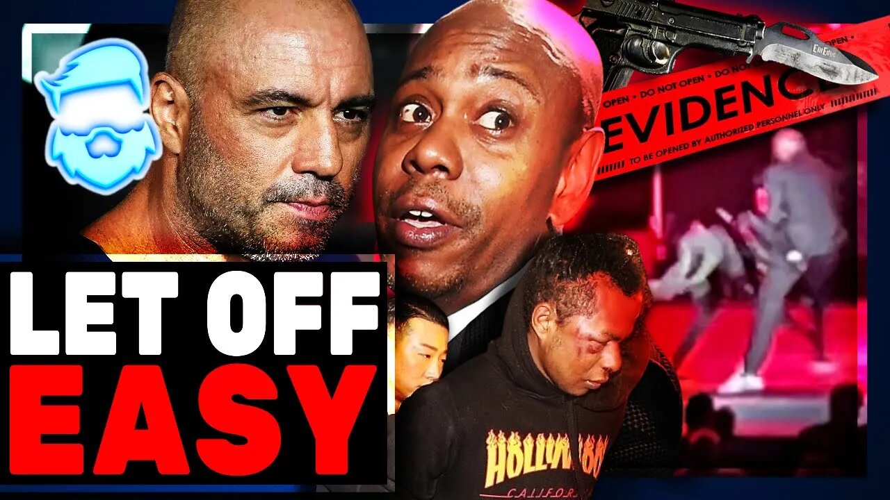 Joe Rogan BLASTS Cowardly LA Prosecutor For Letting Dave Chappelle Lunatic Off Easy!