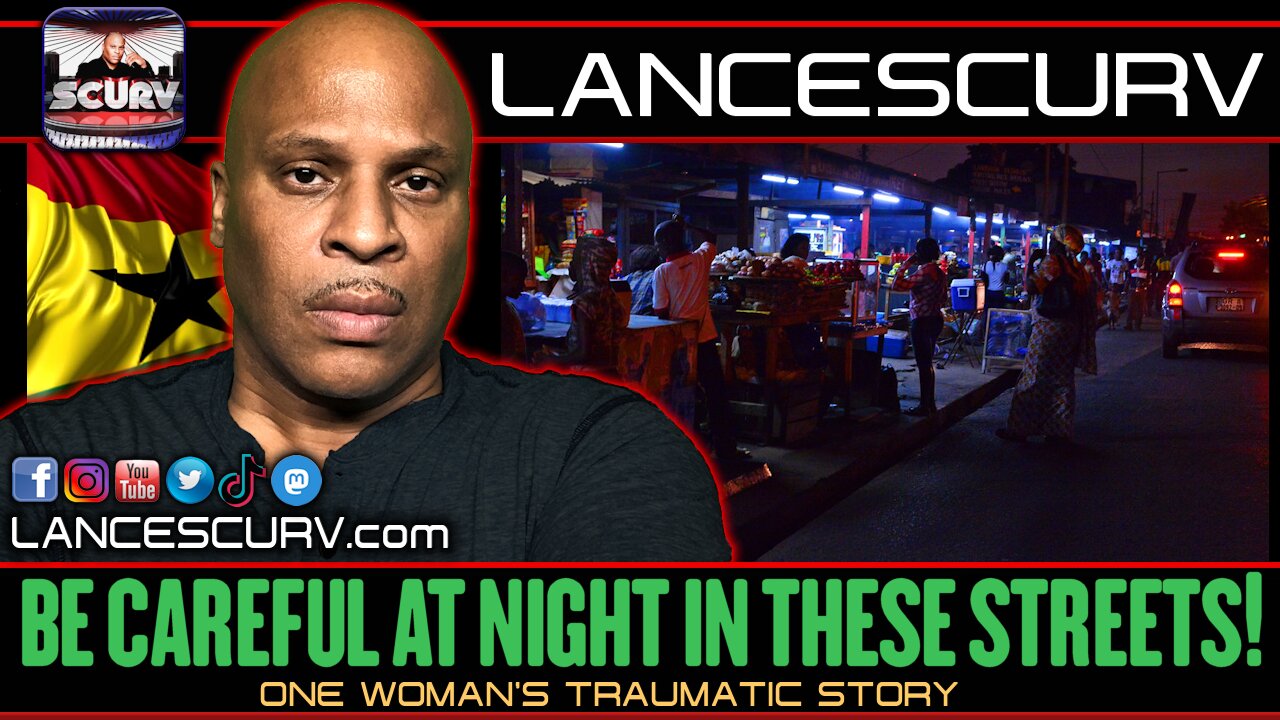 BE CAREFUL AT NIGHT IN THESE STREETS! | ONE WOMAN'S TRAUMATIC STORY! | LANCESCURV