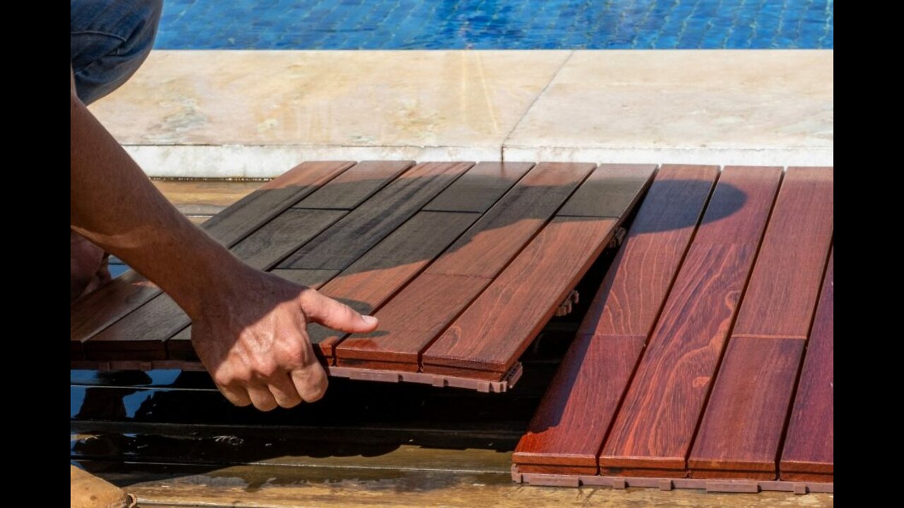 How to install wooden deck