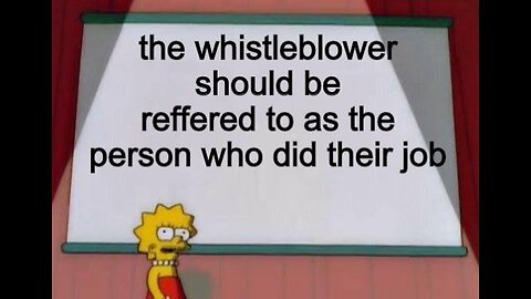 Let’s go #whistleblowerweek