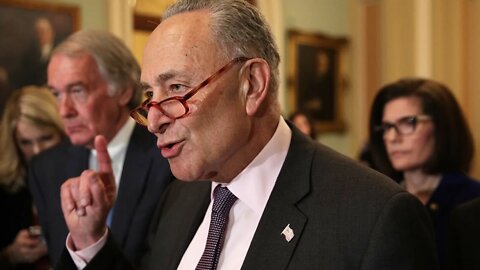 Chuck Schumer Senate Dem leaders hold press conference