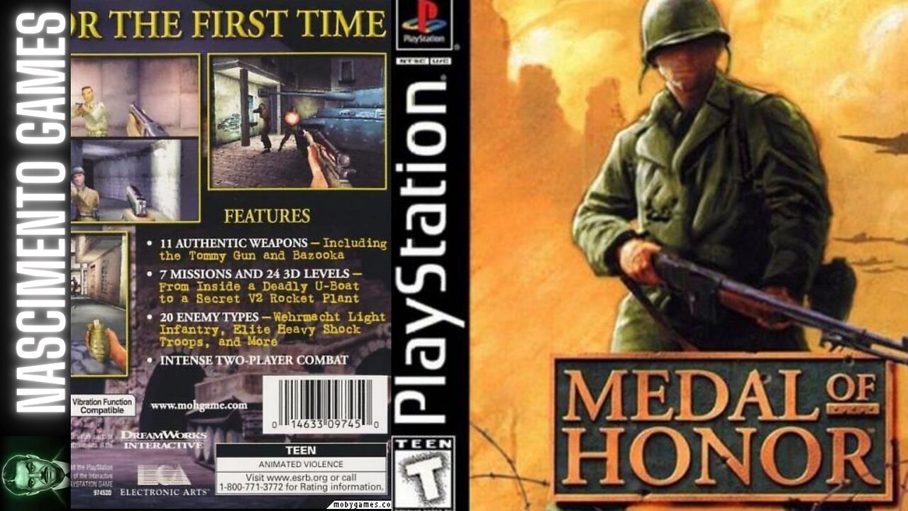 MEDAL OF HONOR PLAYSTATION 1 [NOSTALGIA]