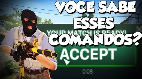 10 COMANDOS para o CS GO que vai TE DEIXAR NO GLOBAL!