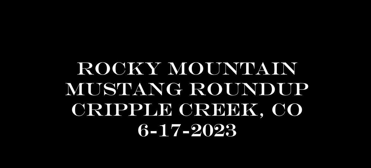 2023 Rocky Mountain Mustang Roundup