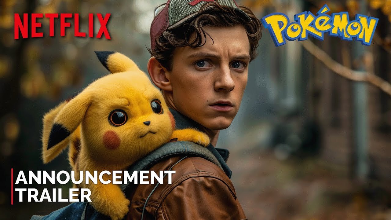 Pokemon: Live Action Movie(2025) | Trailer | Netflix & Tom Holland (4K) LATEST UPDATE & Release Date