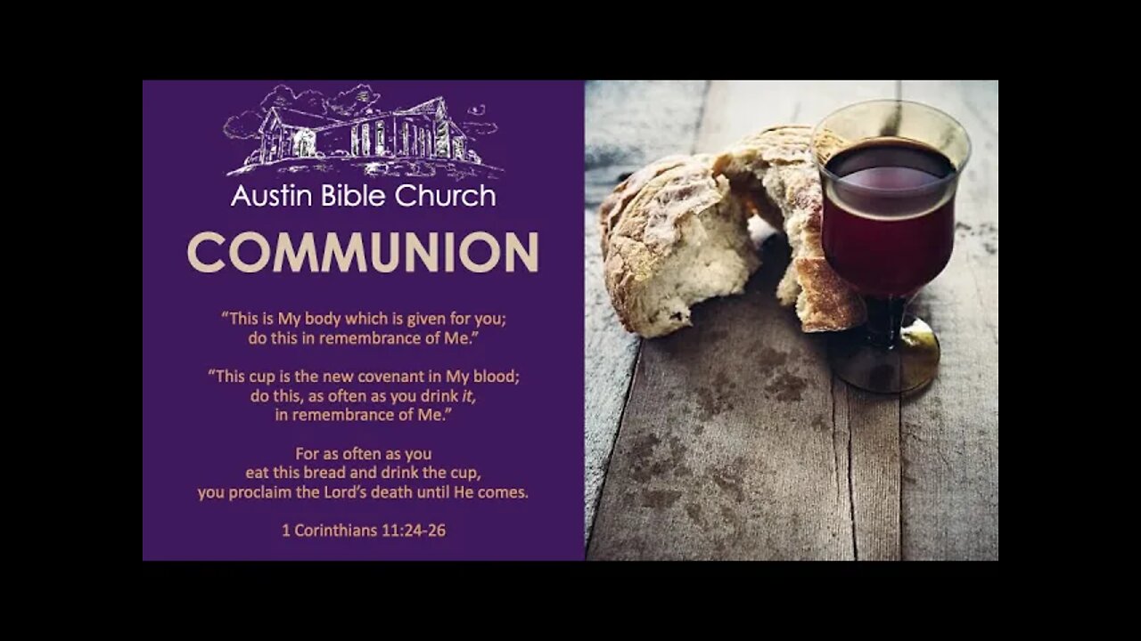 Communion (05/08/22)