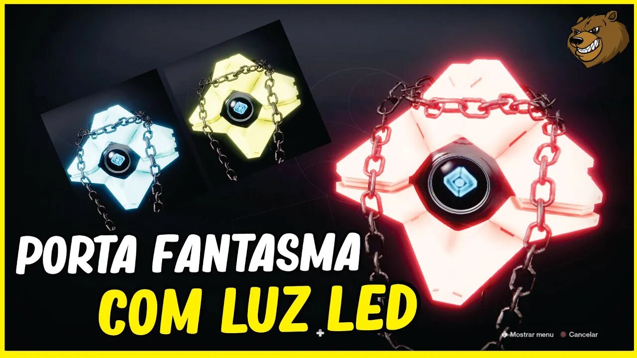 DESTINY 2 │ DEIXE SEU FANTASMA COM LUZ LED!