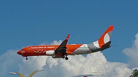 Boeing 737-800 PR-GXI coming from Santarém to Manaus