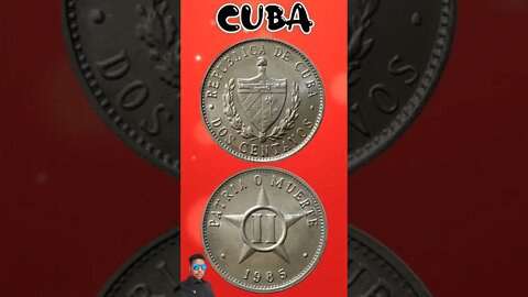 Cuba 2 Centavos 1985.#shorts #education #coinnotesz