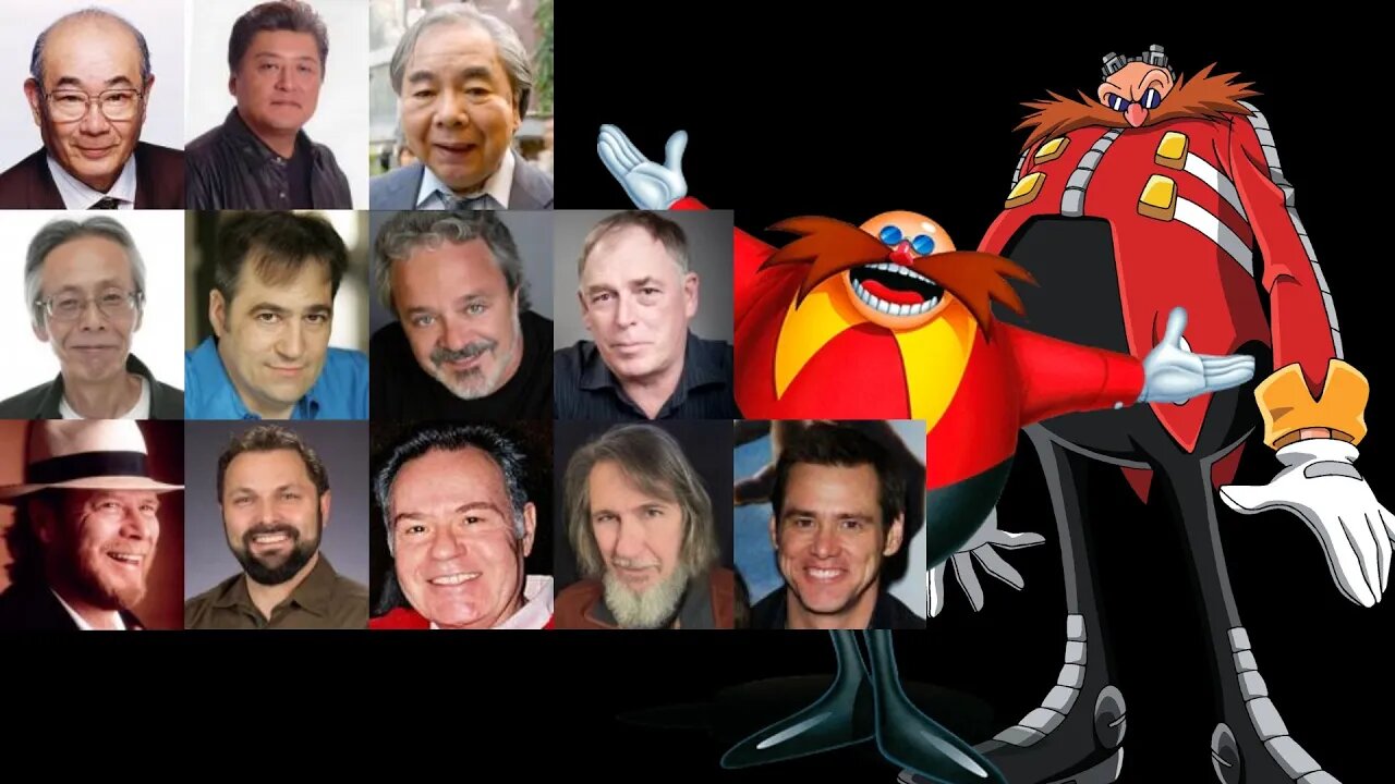 Video Game Voice Comparison- Dr. Robotnik/Eggman (Sonic)