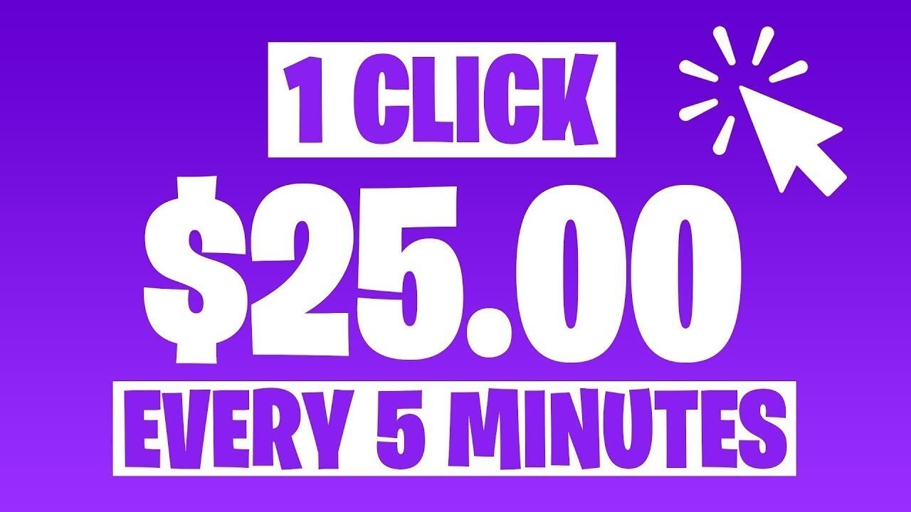 Click Once Then Earn $25 - Cash Out Every 5 minutes | How To Make Passive Money Online In 2022