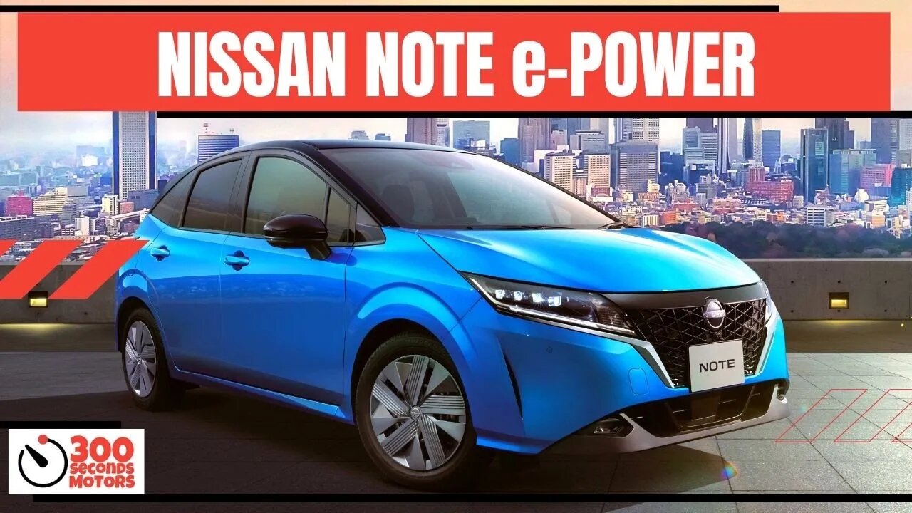 All new NISSAN NOTE 2022 offered exclusively with an electrified powertrain