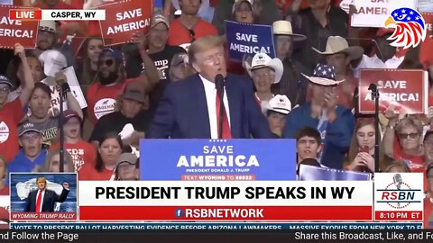 Trump Rally 5/28/22 Casper, WY