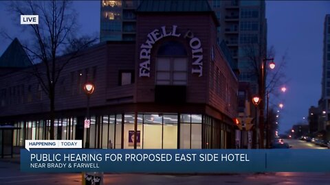 11-story hotel on Brady Street?