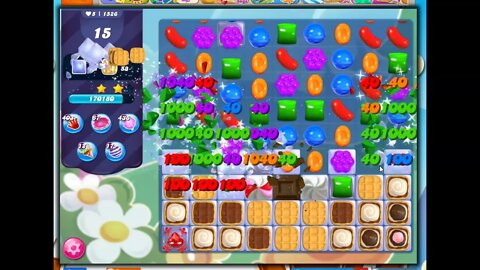 Candy Crush Level 1526 Talkthrough, 33 Moves 0 Boosters